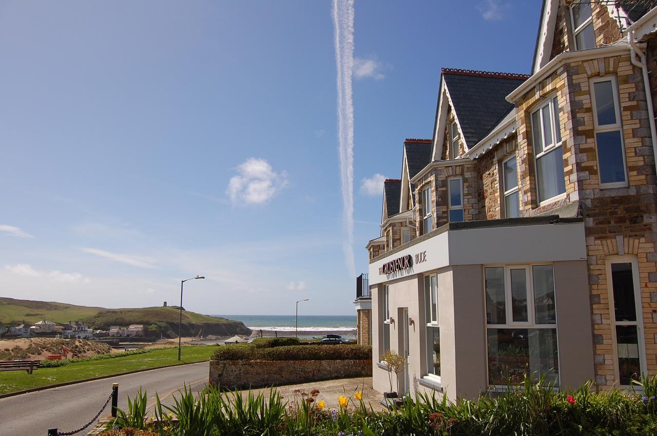The Grosvenor Guest House Bude Bagian luar foto